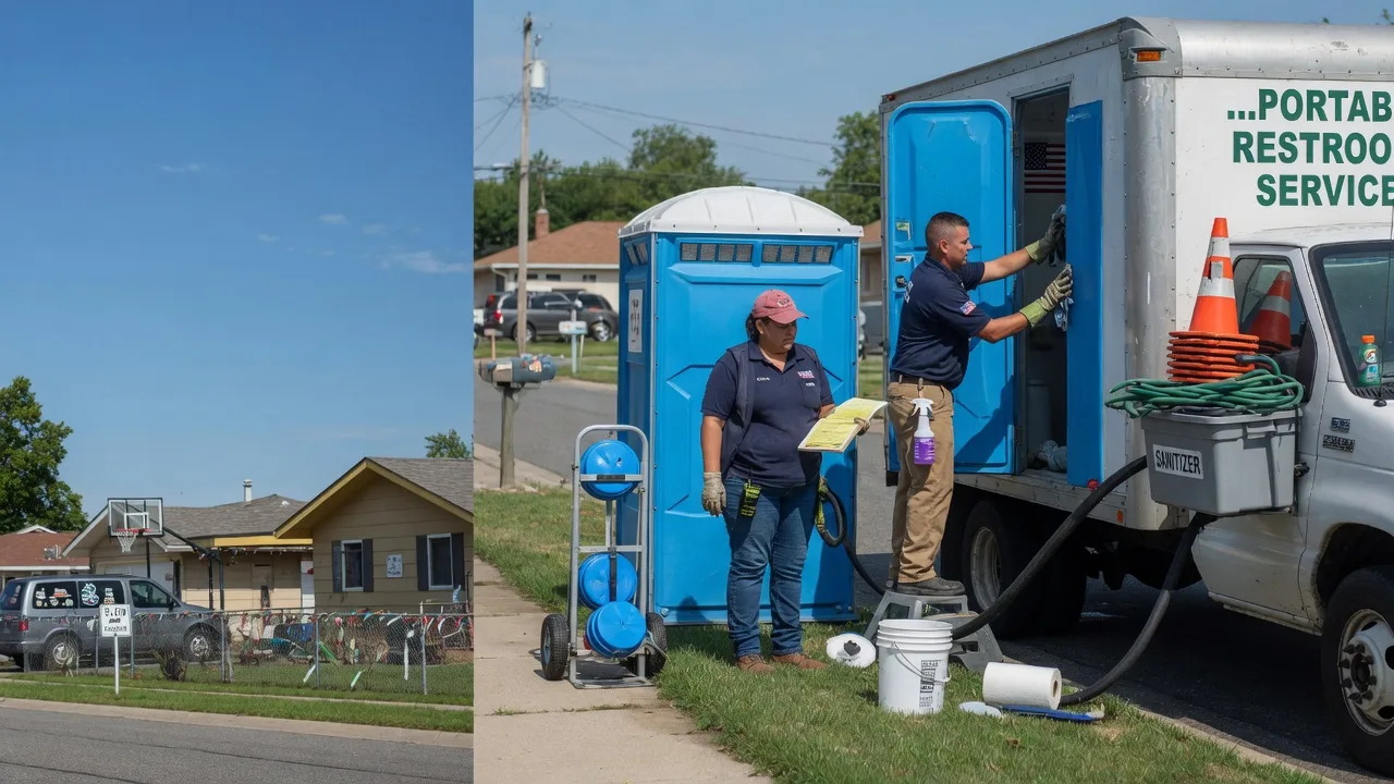 Portable Toilet Rental in Hillview, IL near me